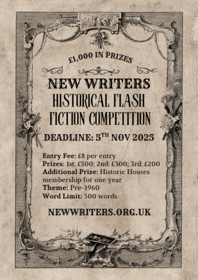 New Writers Historical Flash Fiction Competition 2025
