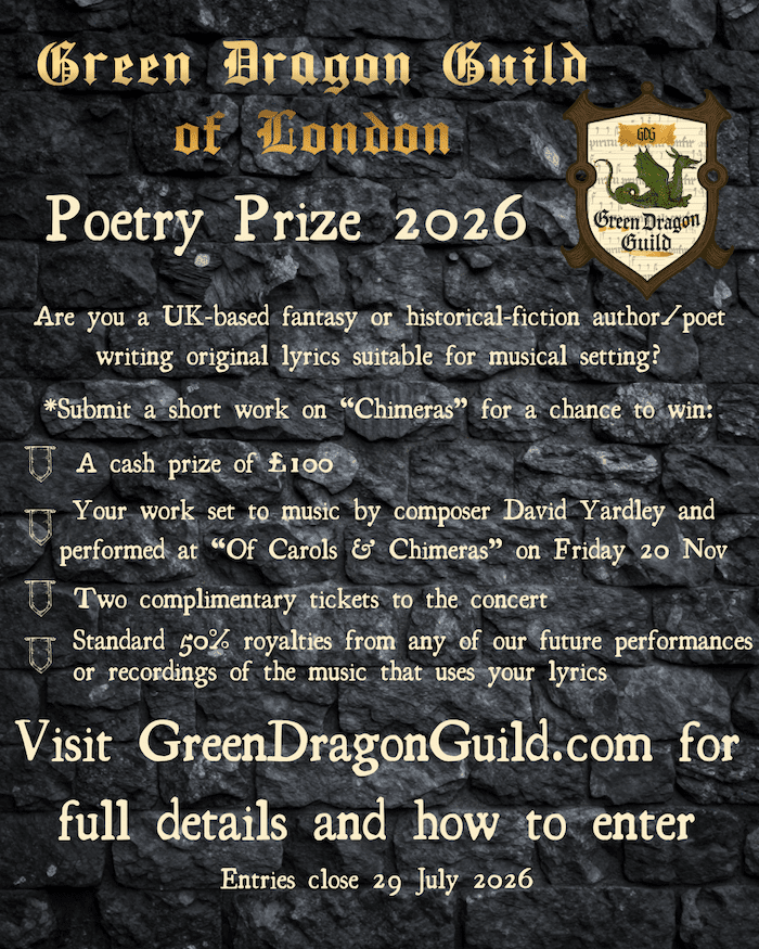 Green Dragon Guild of London Poetry Prize 2026