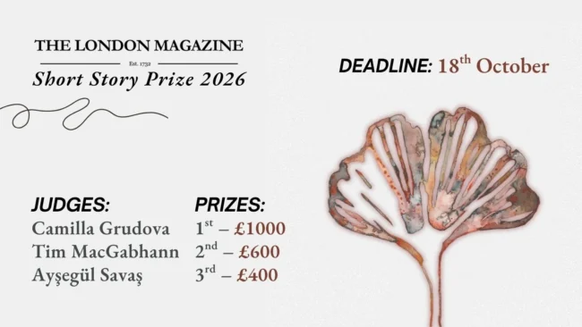 London Magazine Short Story Prize 2026